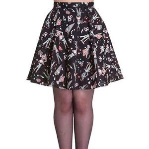 Hell Bunny Zombie Diner Skirt